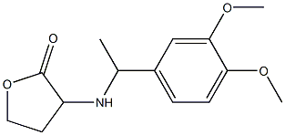  3-{[1-(3,4-dimethoxyphenyl)ethyl]amino}oxolan-2-one