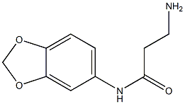  3-amino-N-(2H-1,3-benzodioxol-5-yl)propanamide