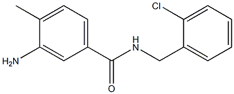  3-amino-N-[(2-chlorophenyl)methyl]-4-methylbenzamide