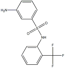3-amino-N-[2-(trifluoromethyl)phenyl]benzene-1-sulfonamide