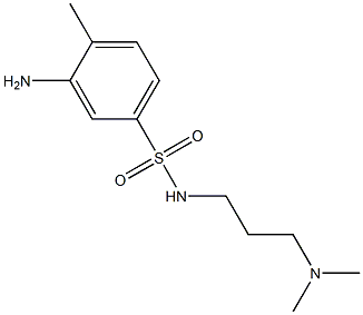  3-amino-N-[3-(dimethylamino)propyl]-4-methylbenzene-1-sulfonamide