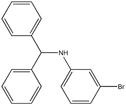  3-bromo-N-(diphenylmethyl)aniline