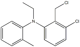  3-chloro-2-(chloromethyl)-N-ethyl-N-(2-methylphenyl)aniline