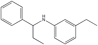 3-ethyl-N-(1-phenylpropyl)aniline