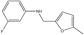 3-fluoro-N-[(5-methylfuran-2-yl)methyl]aniline