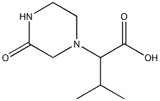  3-methyl-2-(3-oxopiperazin-1-yl)butanoic acid