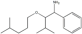 3-methyl-2-[(4-methylpentyl)oxy]-1-phenylbutan-1-amine Structure