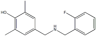 4-({[(2-fluorophenyl)methyl]amino}methyl)-2,6-dimethylphenol