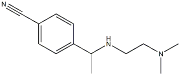 4-(1-{[2-(dimethylamino)ethyl]amino}ethyl)benzonitrile