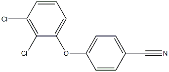 4-(2,3-dichlorophenoxy)benzonitrile Structure