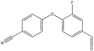 4-(2-fluoro-4-formylphenoxy)benzonitrile
