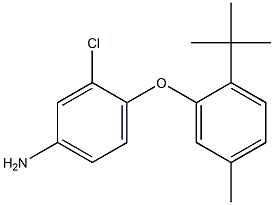 4-(2-tert-butyl-5-methylphenoxy)-3-chloroaniline