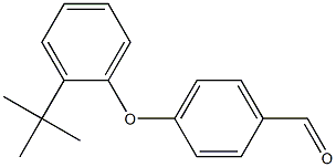 4-(2-tert-butylphenoxy)benzaldehyde Structure