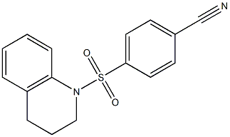  4-(3,4-dihydroquinolin-1(2H)-ylsulfonyl)benzonitrile