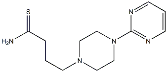  4-(4-pyrimidin-2-ylpiperazin-1-yl)butanethioamide