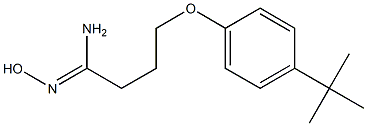  4-(4-tert-butylphenoxy)-N'-hydroxybutanimidamide