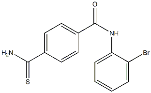 4-(aminocarbonothioyl)-N-(2-bromophenyl)benzamide