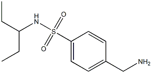  4-(aminomethyl)-N-(1-ethylpropyl)benzenesulfonamide