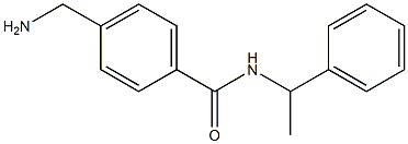  4-(aminomethyl)-N-(1-phenylethyl)benzamide