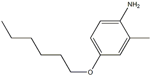 4-(hexyloxy)-2-methylaniline 结构式