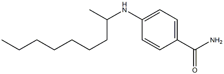 4-(nonan-2-ylamino)benzamide Structure