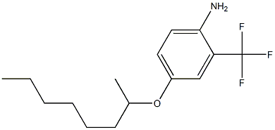 4-(octan-2-yloxy)-2-(trifluoromethyl)aniline