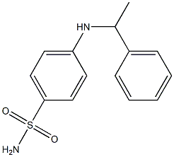4-[(1-phenylethyl)amino]benzene-1-sulfonamide|