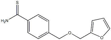  4-[(2-furylmethoxy)methyl]benzenecarbothioamide