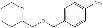 4-[(oxan-2-ylmethoxy)methyl]aniline Structure