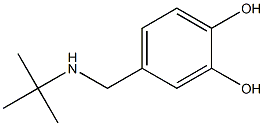 4-[(tert-butylamino)methyl]benzene-1,2-diol Structure