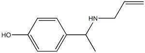 4-[1-(prop-2-en-1-ylamino)ethyl]phenol
