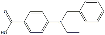 4-[benzyl(ethyl)amino]benzoic acid|