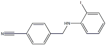 4-{[(2-iodophenyl)amino]methyl}benzonitrile