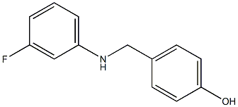 4-{[(3-fluorophenyl)amino]methyl}phenol