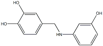  4-{[(3-hydroxyphenyl)amino]methyl}benzene-1,2-diol