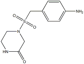 4-{[(4-aminophenyl)methane]sulfonyl}piperazin-2-one