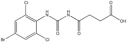  4-{[(4-bromo-2,6-dichlorophenyl)carbamoyl]amino}-4-oxobutanoic acid
