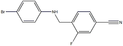  4-{[(4-bromophenyl)amino]methyl}-3-fluorobenzonitrile
