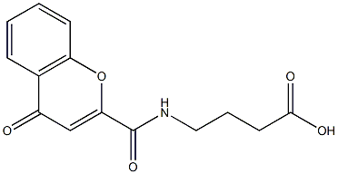 4-{[(4-oxo-4H-chromen-2-yl)carbonyl]amino}butanoic acid