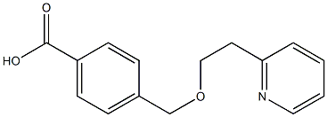  4-{[2-(pyridin-2-yl)ethoxy]methyl}benzoic acid