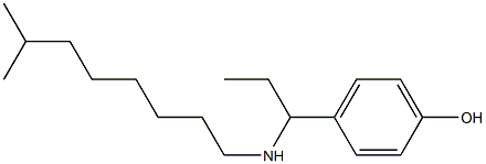 4-{1-[(7-methyloctyl)amino]propyl}phenol|
