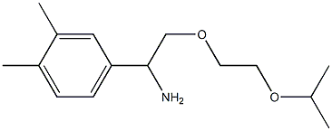  4-{1-amino-2-[2-(propan-2-yloxy)ethoxy]ethyl}-1,2-dimethylbenzene
