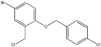  4-bromo-2-(chloromethyl)-1-[(4-chlorophenyl)methoxy]benzene