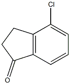 4-chloro-2,3-dihydro-1H-inden-1-one Struktur
