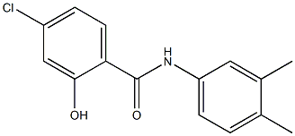  4-chloro-N-(3,4-dimethylphenyl)-2-hydroxybenzamide