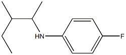 4-fluoro-N-(3-methylpentan-2-yl)aniline