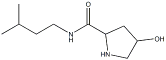 4-hydroxy-N-(3-methylbutyl)pyrrolidine-2-carboxamide