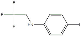 4-iodo-N-(2,2,2-trifluoroethyl)aniline Structure