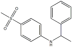 4-methanesulfonyl-N-(1-phenylethyl)aniline