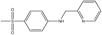 4-methanesulfonyl-N-(pyridin-2-ylmethyl)aniline|